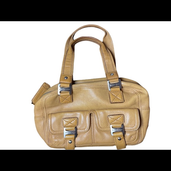 Michael Kors Leather Mini Hobo Satchel Handbag A-0611 - Picture 3 of 8